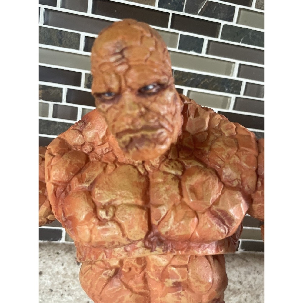 The Thing Ben Grimm Fantastic Four 12 Inch Action Figure Pvc Marvel 2005 Toy - Picture 2 of 6